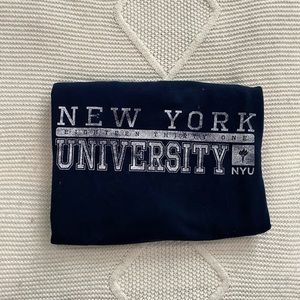 NYU NAVY CREWNECK